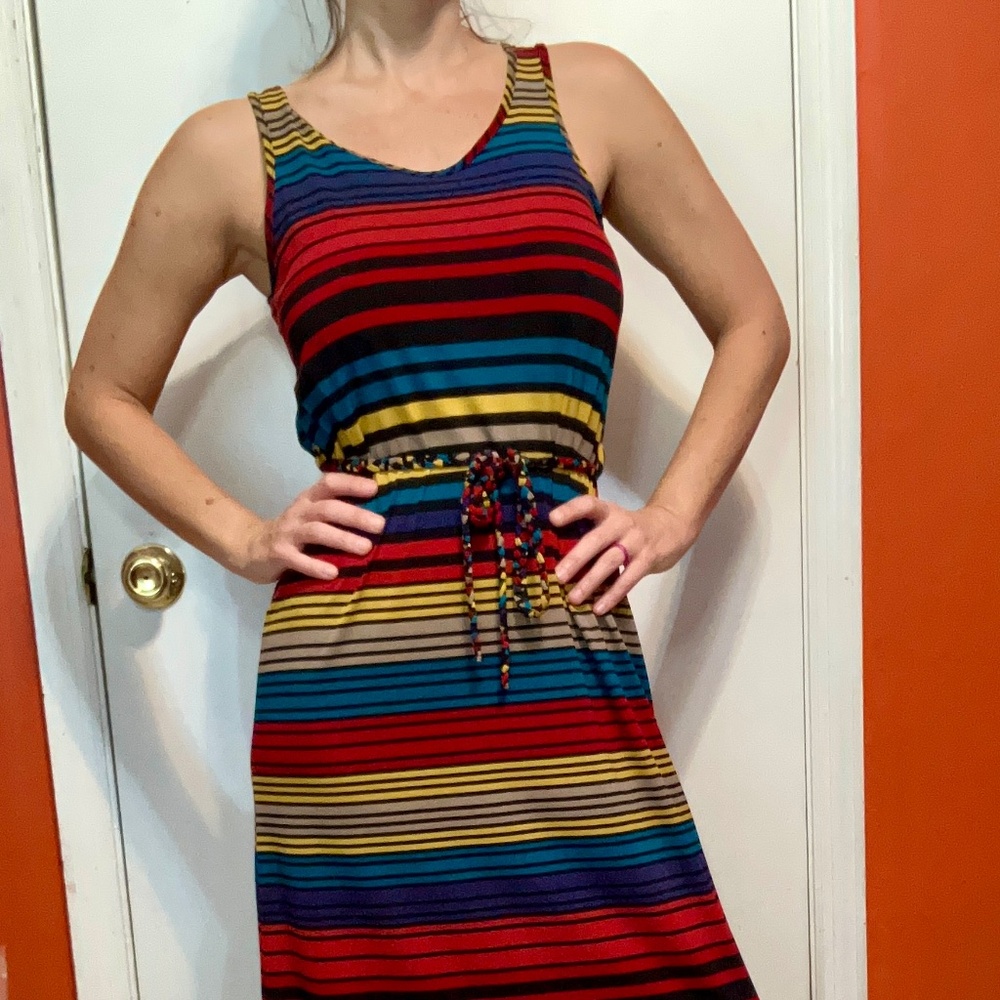 Striped Maxi Dress